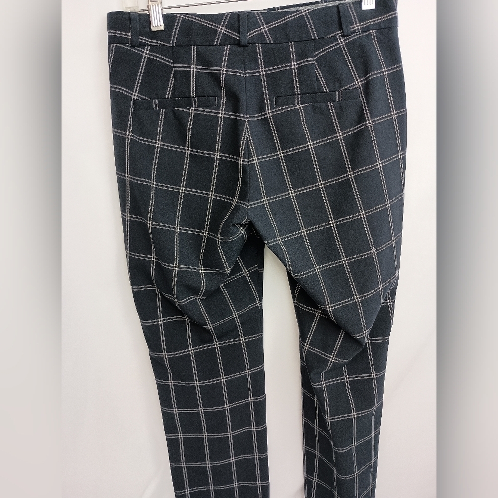 BANANA REPUBLIC Navy Blue White Dress Pants with Windowpane Pattern(#704)‎ - Picture 7 of 8